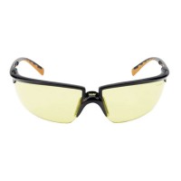 OCULO SOLUS PC LENTE AMARELA AR+AE ARM. PR/LARANJ